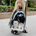 Transparent Space Capsule Pet Backpack