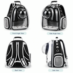 Transparent Space Capsule Pet Backpack